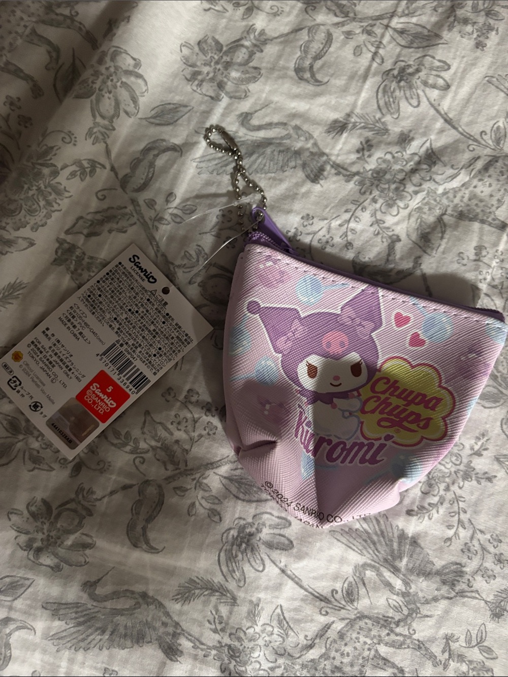 Chupa Chups Sanrio Kuromi Coin Pouch